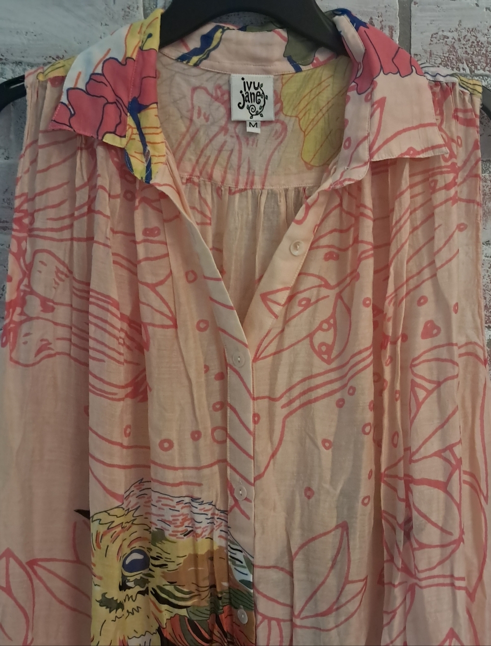 IVY JANE KIMONO STYLE BLOUSE SIZE MED